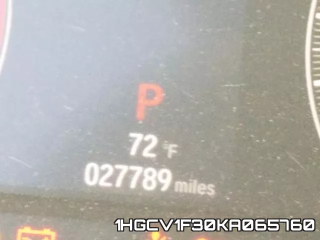 1HGCV1F30KA065760 фото 9