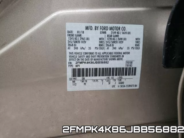 2FMPK4K86JBB56882 фото 2