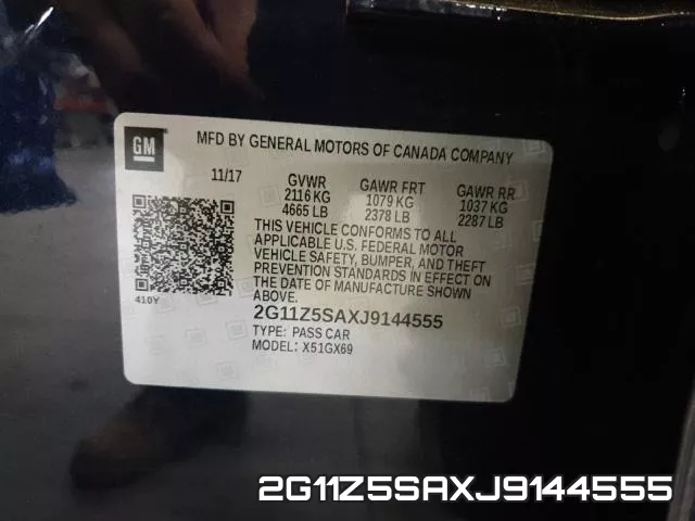 2G11Z5SAXJ9144555 фото 2