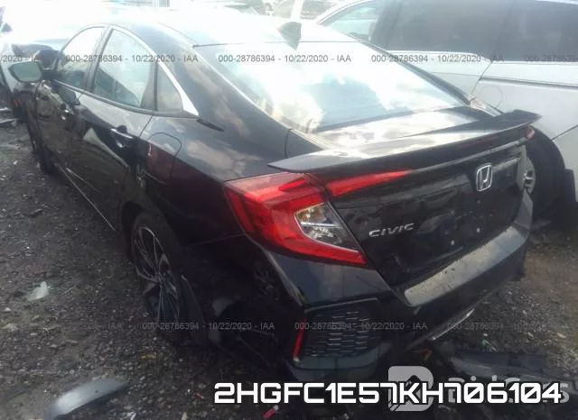2HGFC1E57KH706104 фото 4