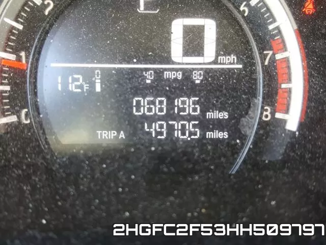 2HGFC2F53HH509797 фото 8