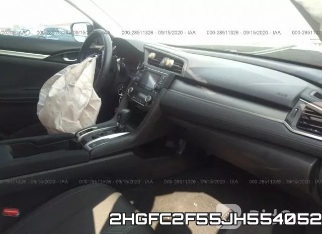 2HGFC2F55JH554052 фото 6