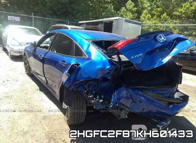 2HGFC2F87KH601433 фото 4