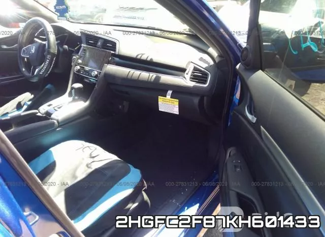 2HGFC2F87KH601433 фото 6