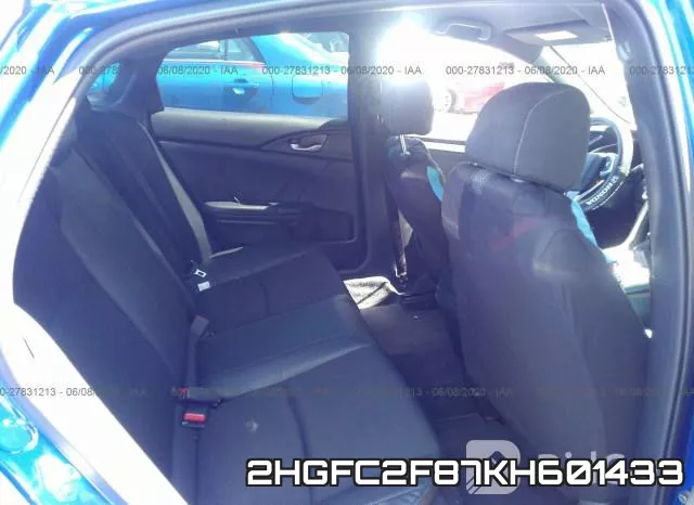2HGFC2F87KH601433 фото 9