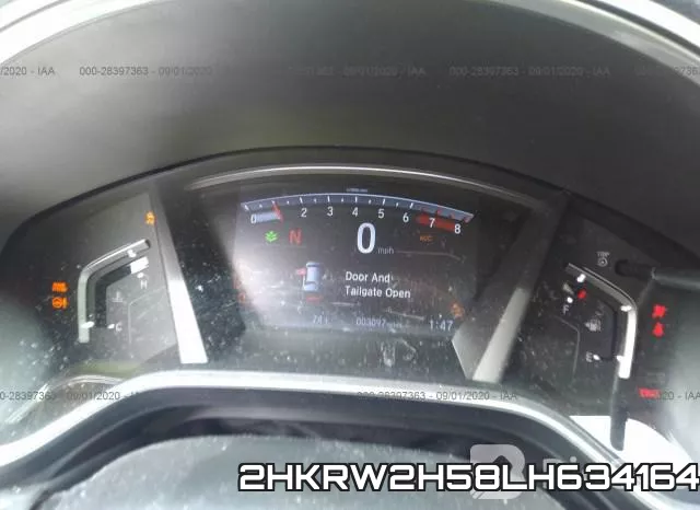 2HKRW2H58LH634164 фото 8
