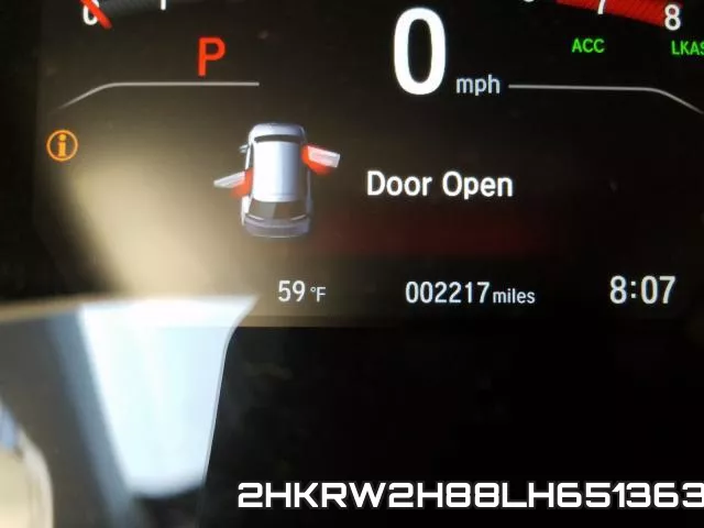 2HKRW2H88LH651363 фото 9