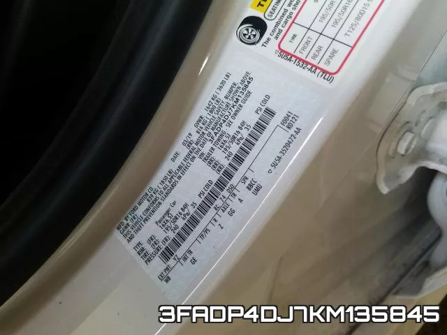3FADP4DJ7KM135845 фото 2