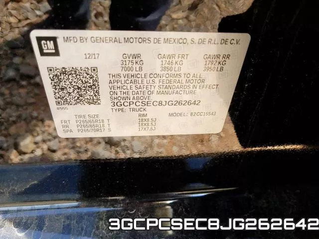 3GCPCSEC8JG262642 фото 2