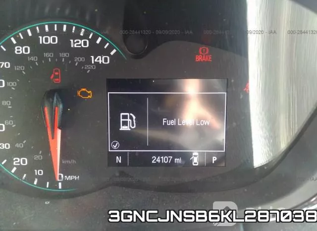 3GNCJNSB6KL287038 фото 8