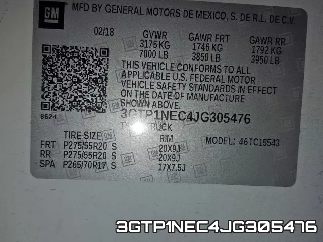 3GTP1NEC4JG305476 фото 2