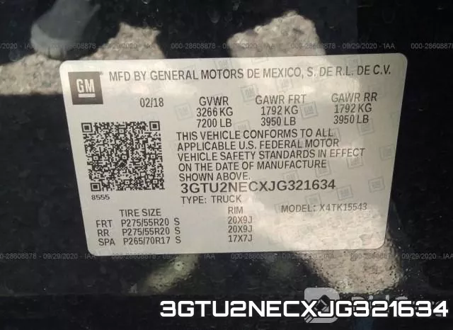 3GTU2NECXJG321634 фото 10