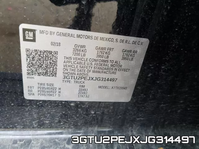 3GTU2PEJXJG314497 фото 2