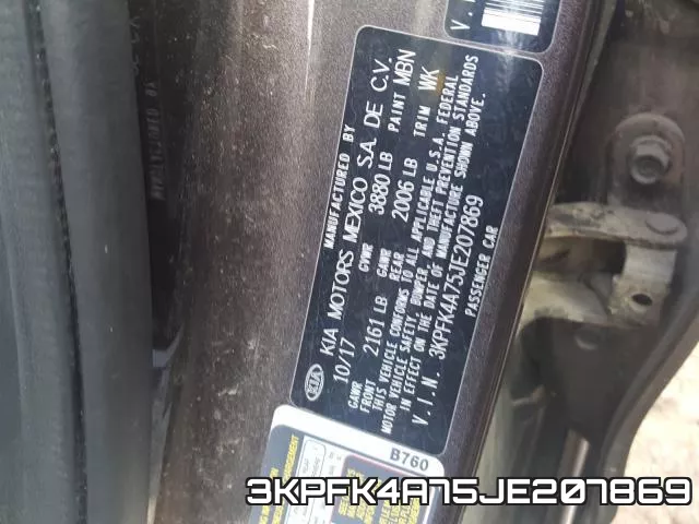 3KPFK4A75JE207869 фото 2