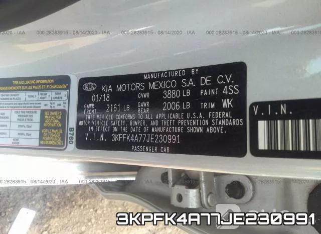 3KPFK4A77JE230991 фото 10