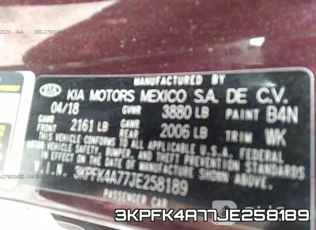 3KPFK4A77JE258189 фото 10