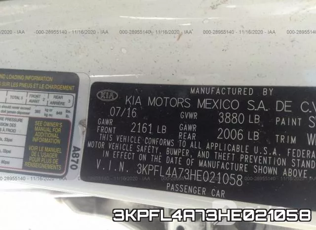 3KPFL4A73HE021058 фото 10