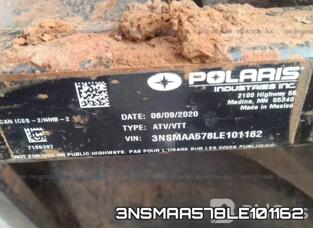 3NSMAA578LE101162 фото 2