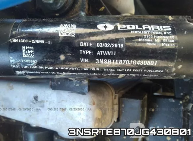 3NSRTE870JG430801 фото 2