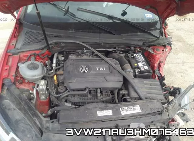 3VW217AU3HM076463 фото 2