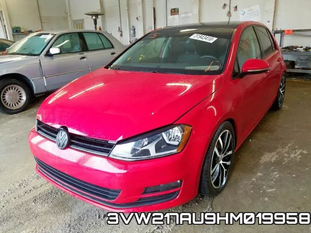 3VW217AU9HM019958 фото 3