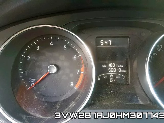 3VW2B7AJ0HM307743 фото 8