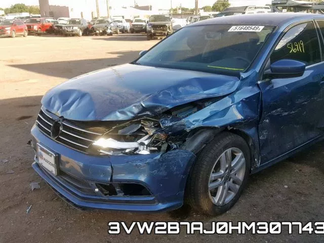3VW2B7AJ0HM307743 фото 9