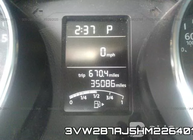 3VW2B7AJ5HM226401 фото 8