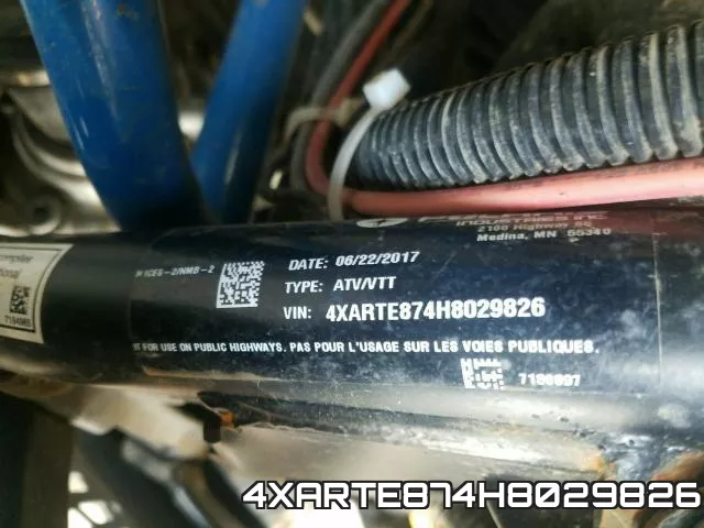 4XARTE874H8029826 фото 2