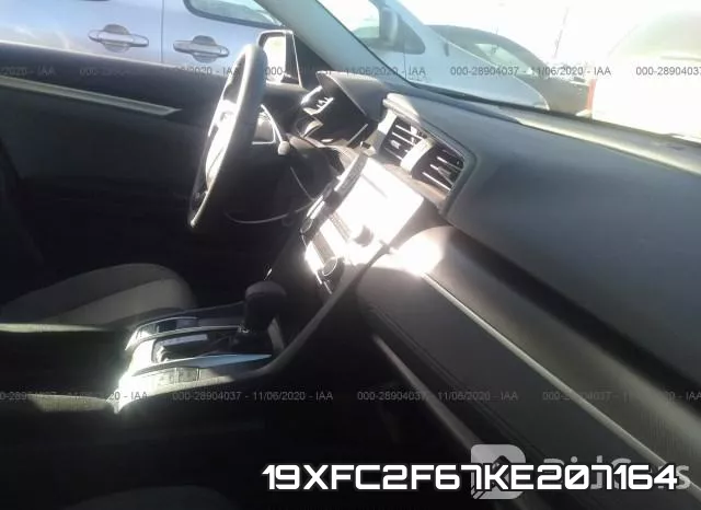 19XFC2F67KE207164 фото 6