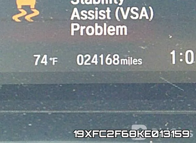 19XFC2F68KE013159 фото 8