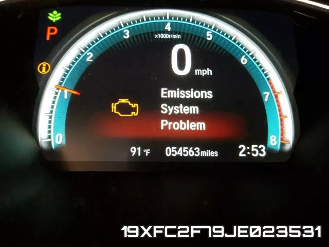 19XFC2F79JE023531 фото 9