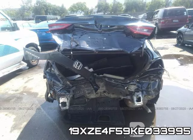 19XZE4F59KE033995 фото 7