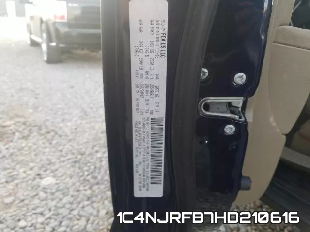 1C4NJRFB7HD210616 фото 2