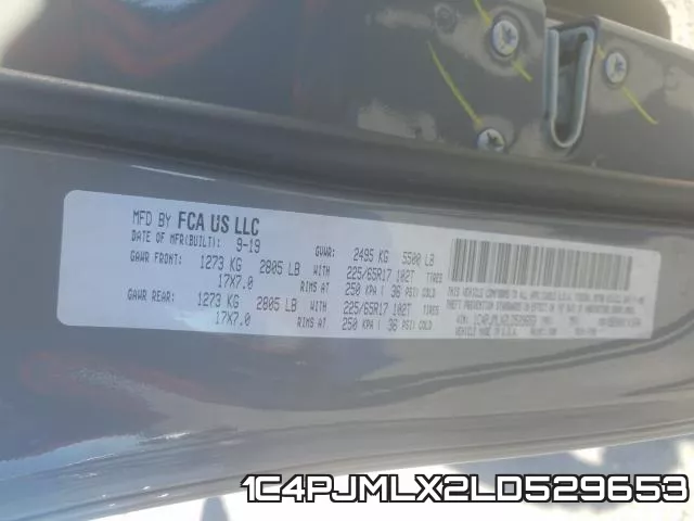 1C4PJMLX2LD529653 фото 2