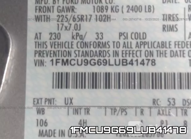 1FMCU9G69LUB41478 фото 10