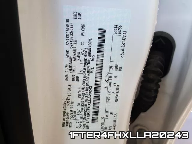 1FTER4FHXLLA20243 фото 2