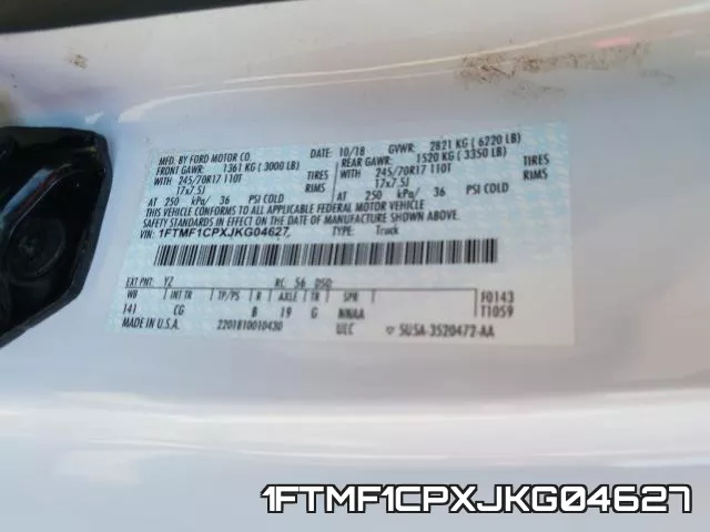 1FTMF1CPXJKG04627 фото 2