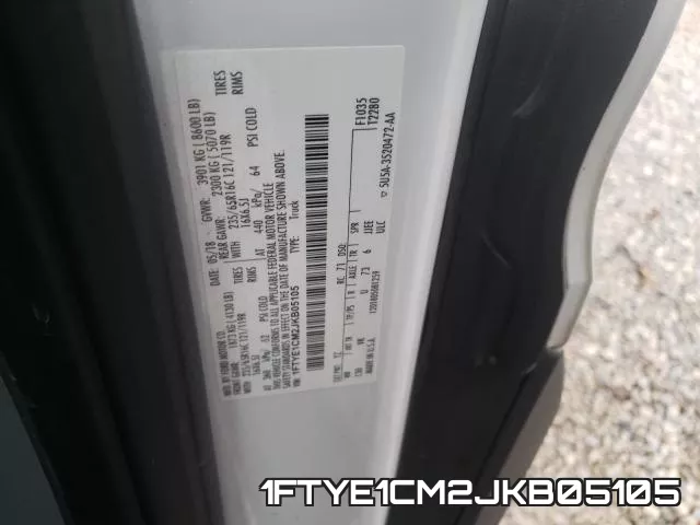 1FTYE1CM2JKB05105 фото 2