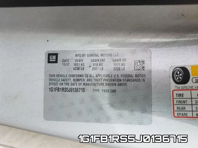 1G1FB1RS5J0136715 фото 2