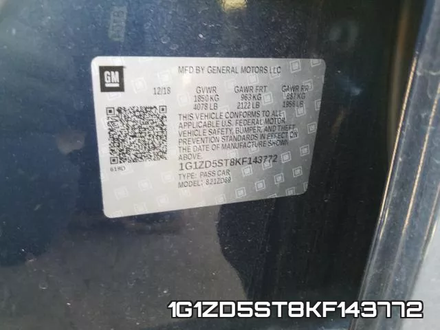 1G1ZD5ST8KF143772 фото 2