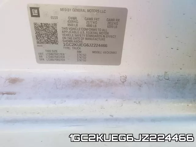 1GC2KUEG6JZ224466 фото 2