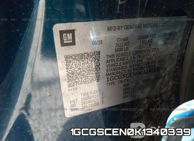 1GCGSCEN0K1340339 фото 10