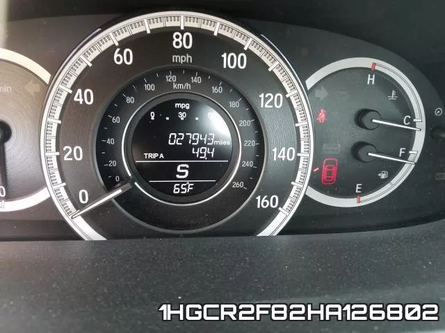 1HGCR2F82HA126802 фото 9