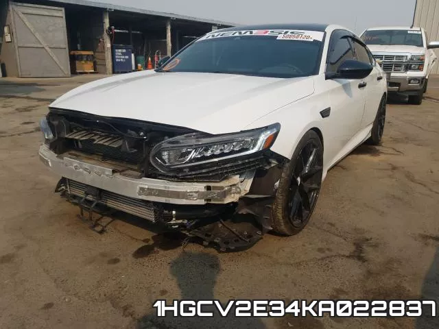 1HGCV2E34KA022837 фото 3