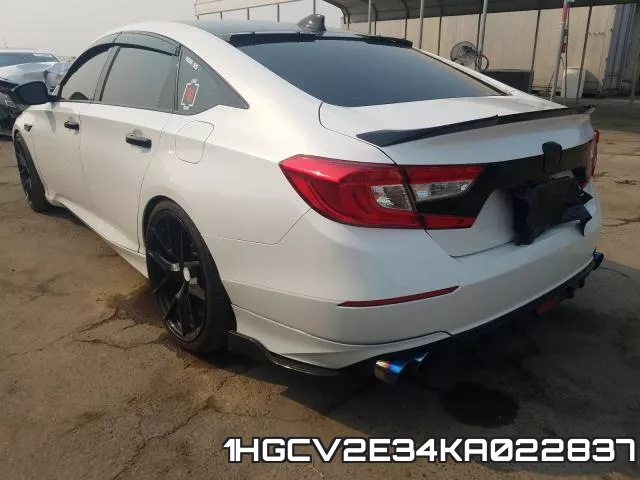 1HGCV2E34KA022837 фото 4