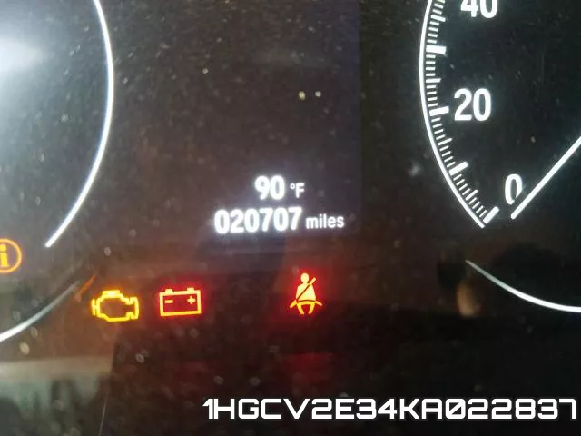 1HGCV2E34KA022837 фото 9