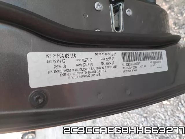 2C3CCAEG8HH663277 фото 2