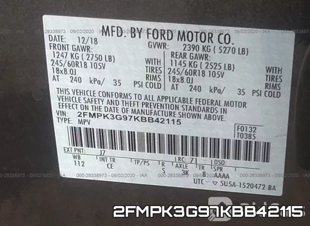 2FMPK3G97KBB42115 фото 10