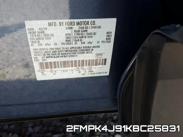 2FMPK4J91KBC25831 фото 2